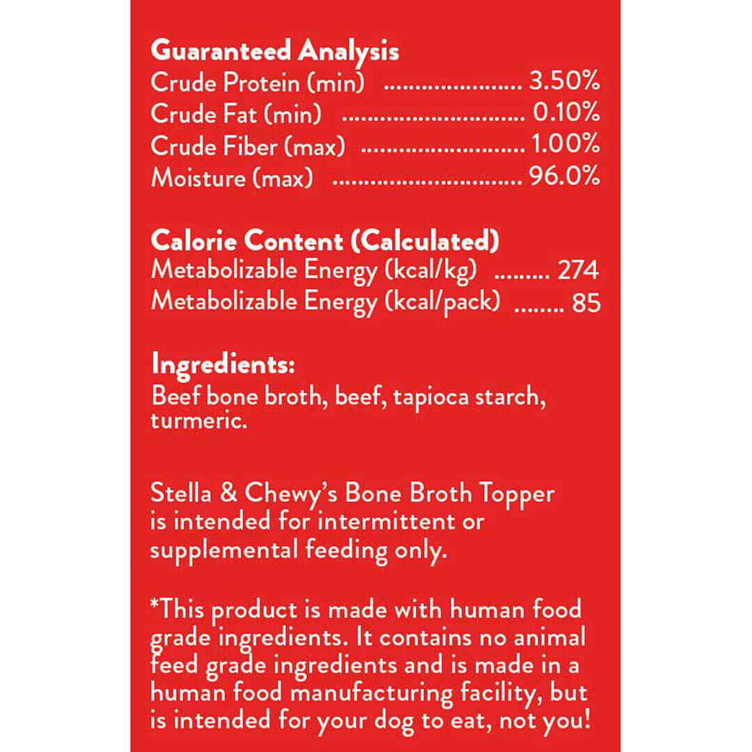 Stella & Chewy's - Grass-Fed Beef Broth - ARMOR THE POOCH